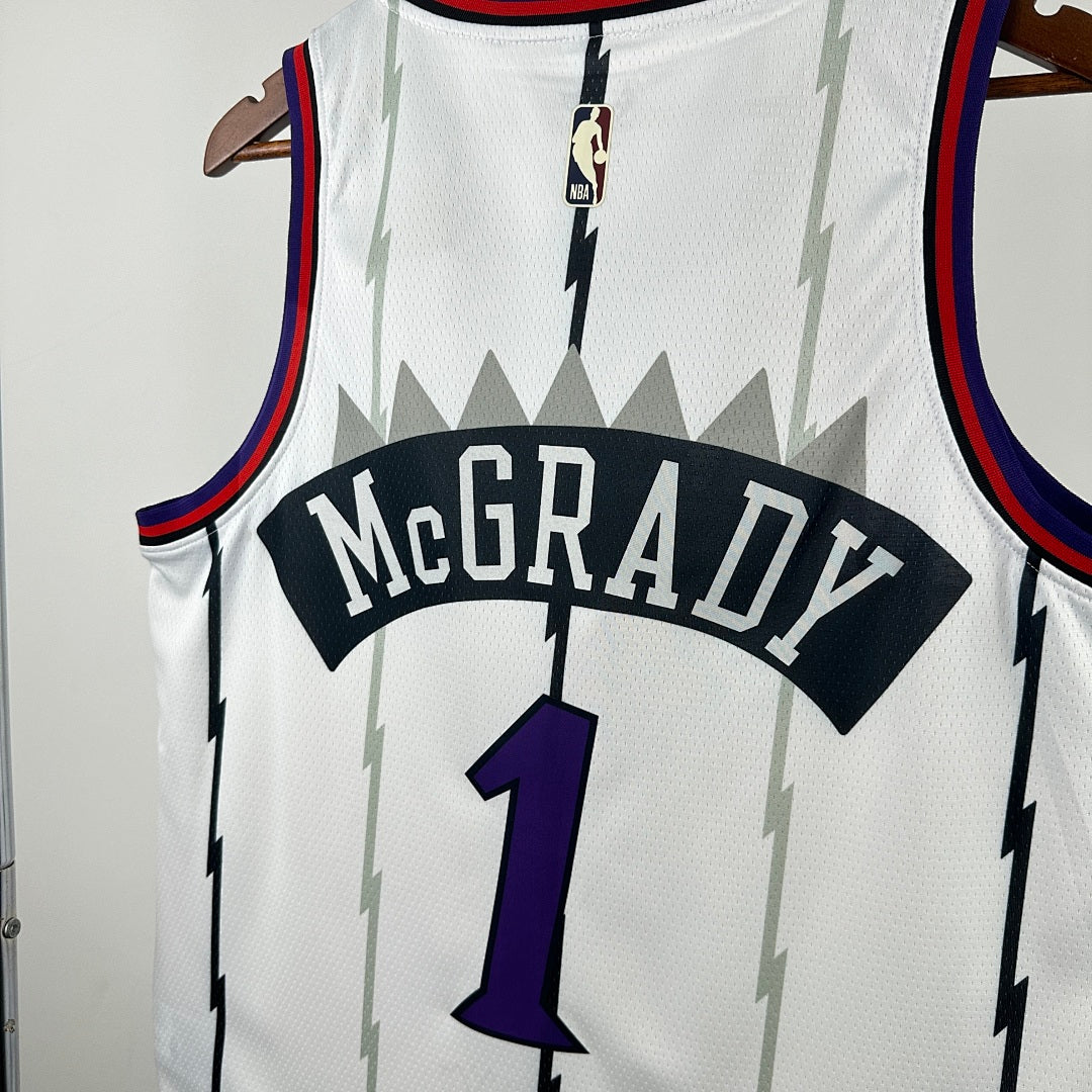 th season Raptors retro white 1 # McGrady S-XXL6