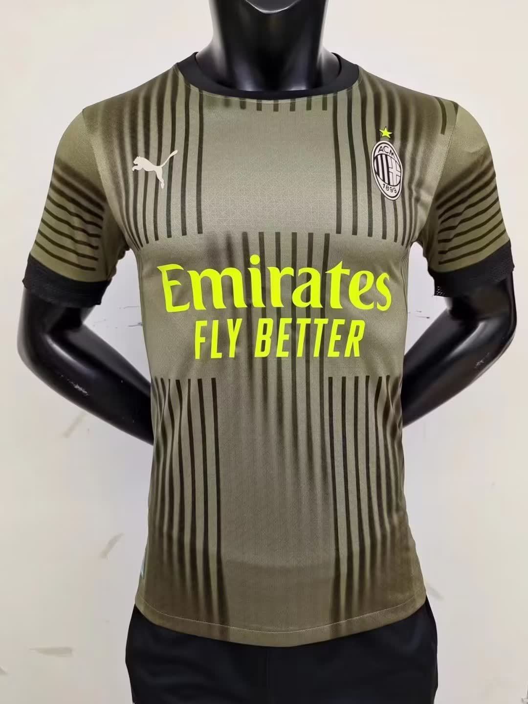 22-23 AC Milan third away player version