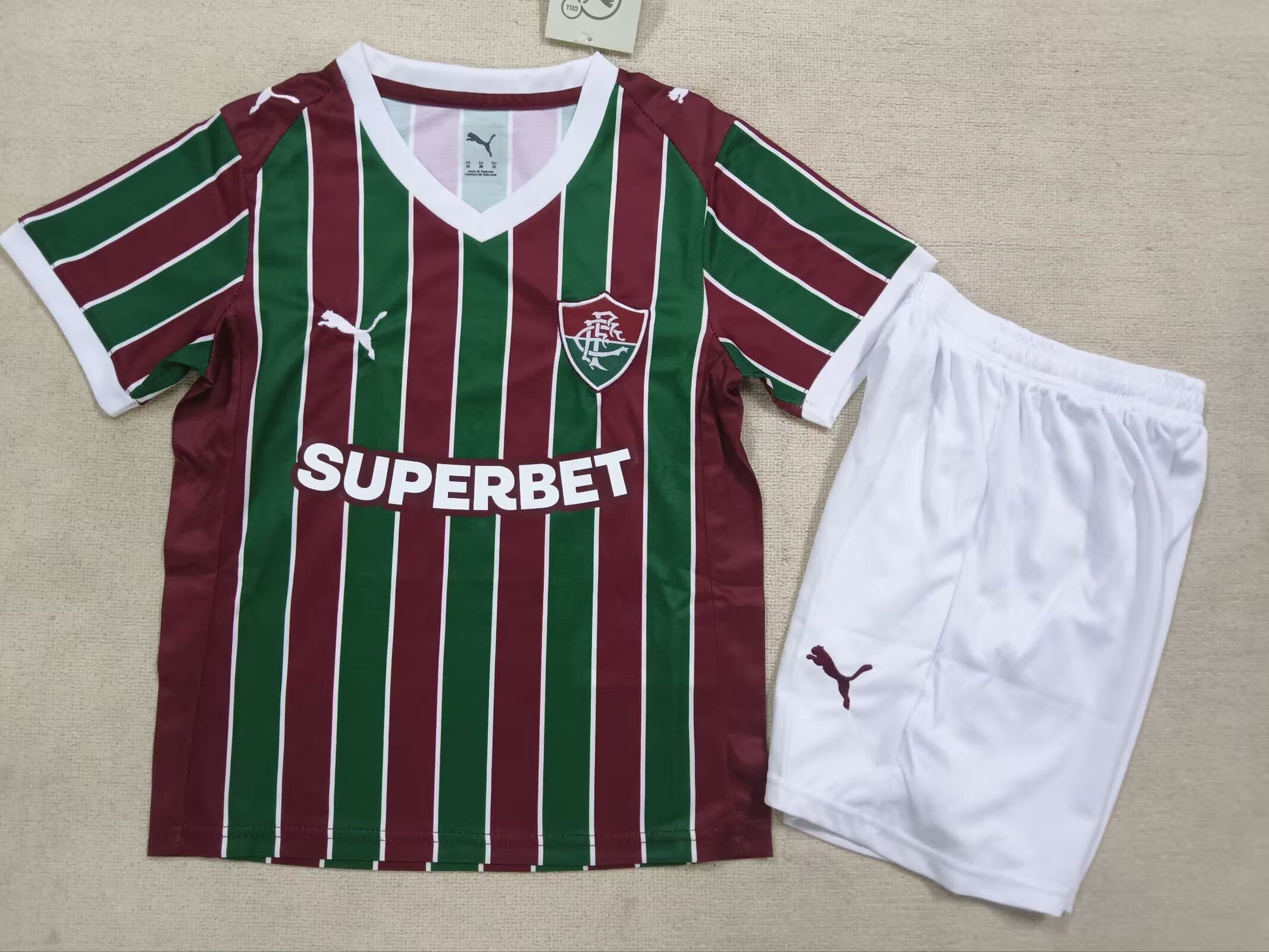 2026/27 Kids Fluminense Home Soccer Jersey&amp;Size 16-30