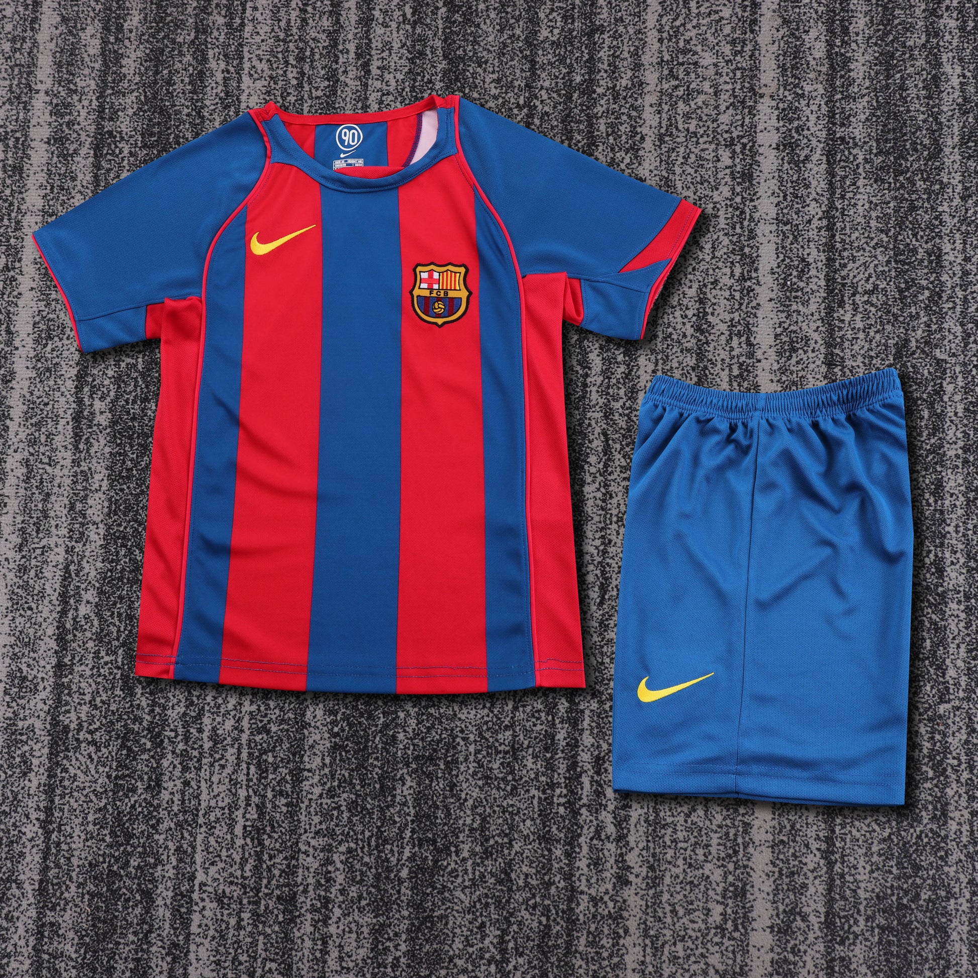 Retro Kids 2004/05 Barcelona Home&amp;Size16~28
