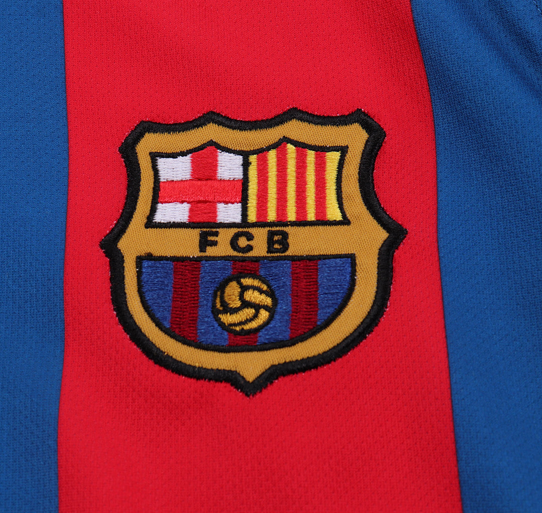 Retro Kids 2004/05 Barcelona Home&amp;Size16~286