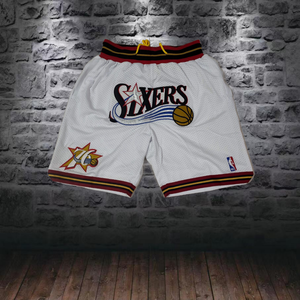 76ers White Jaston Vintage Pocket