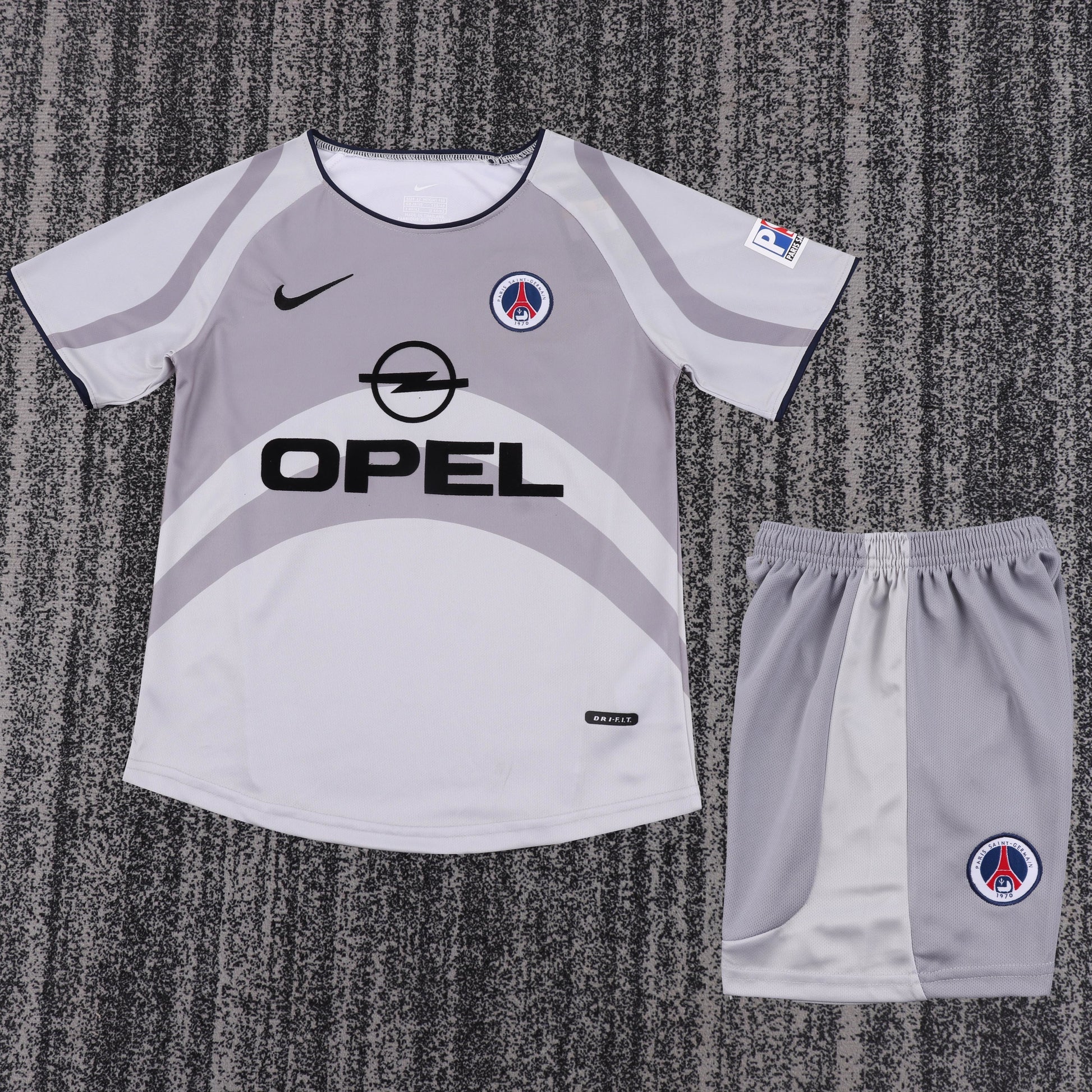 Retro Kids 2001/02 PSG away football shirt&amp;Size16-28