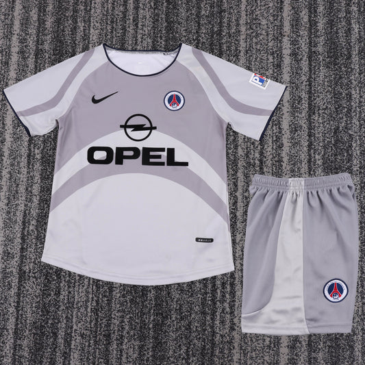 Retro Kids 2001/02 PSG away football shirt&amp;Size16-28