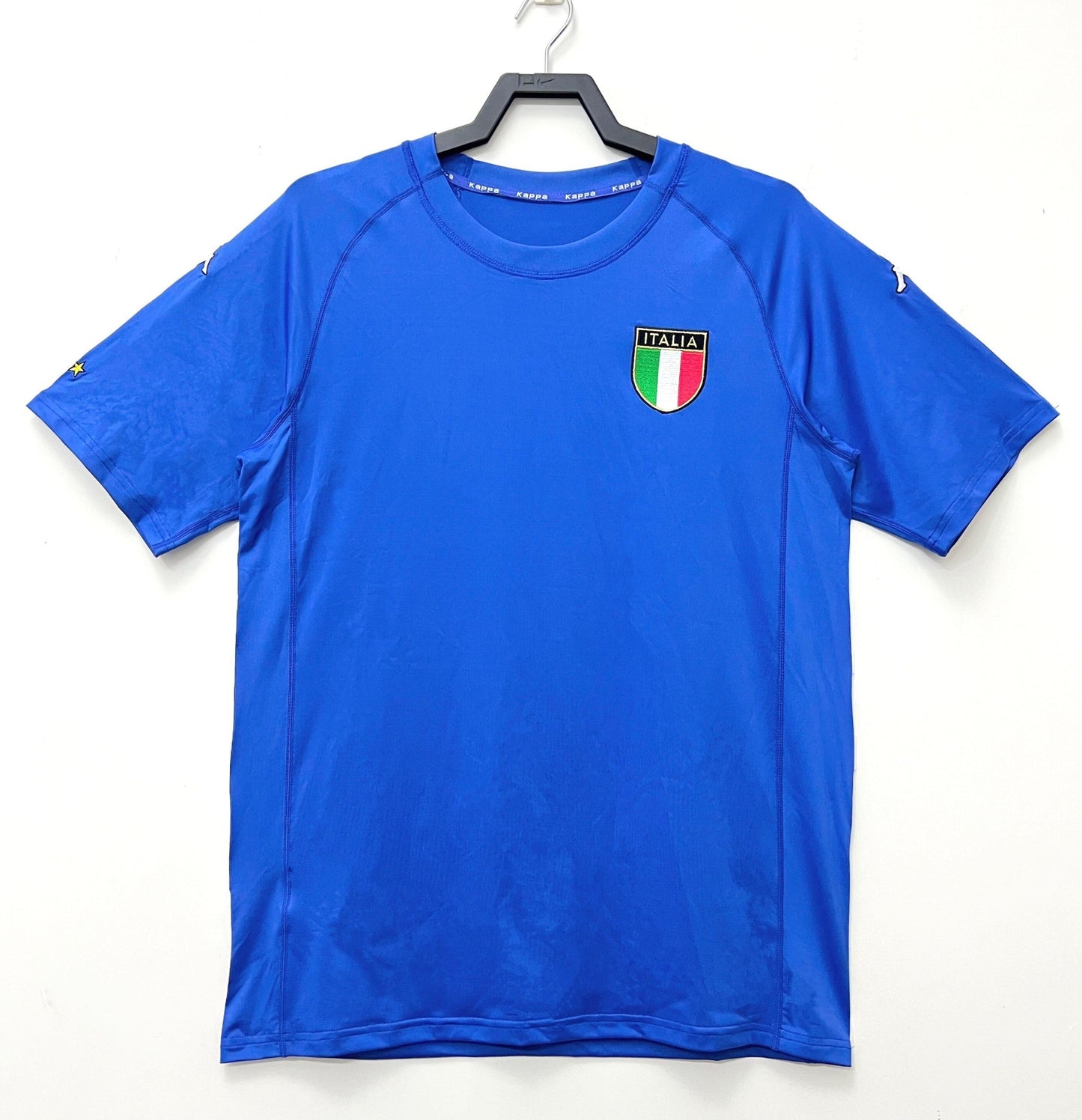 2000 Italy home blue retro football jersey S-XXL