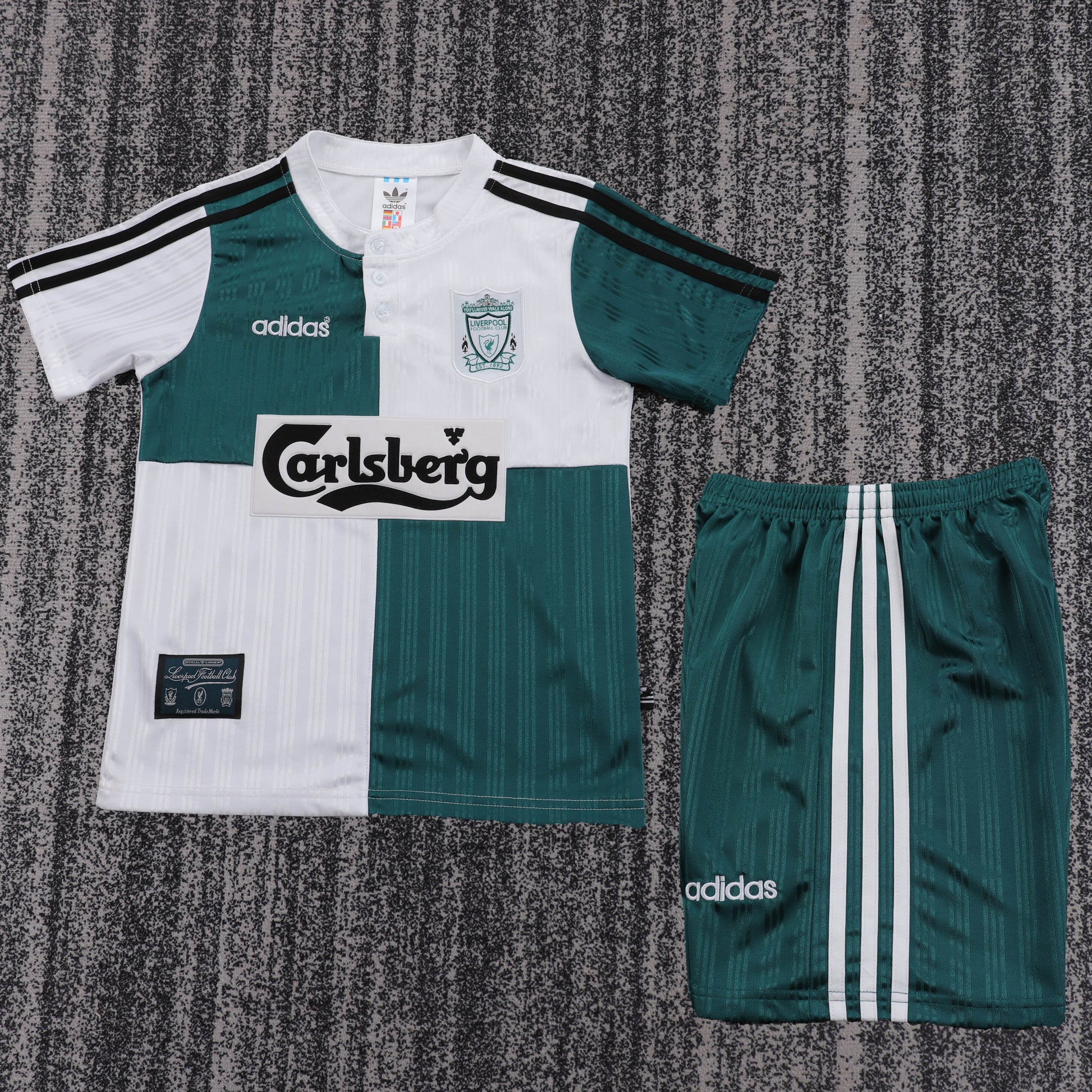 Retro Kids 1995/96 LVP away football Jersey&amp;Size16-28