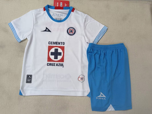 24/25 Kids Cruz Azul de Mexico away Size: 16-28