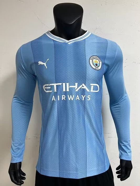 23/24 Long # Manchester City Home Player Version