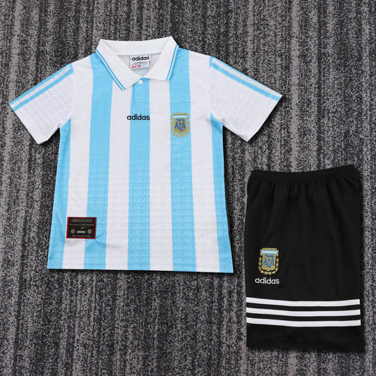 Retro Kids 1994 Argentina Home&amp;Size16~28