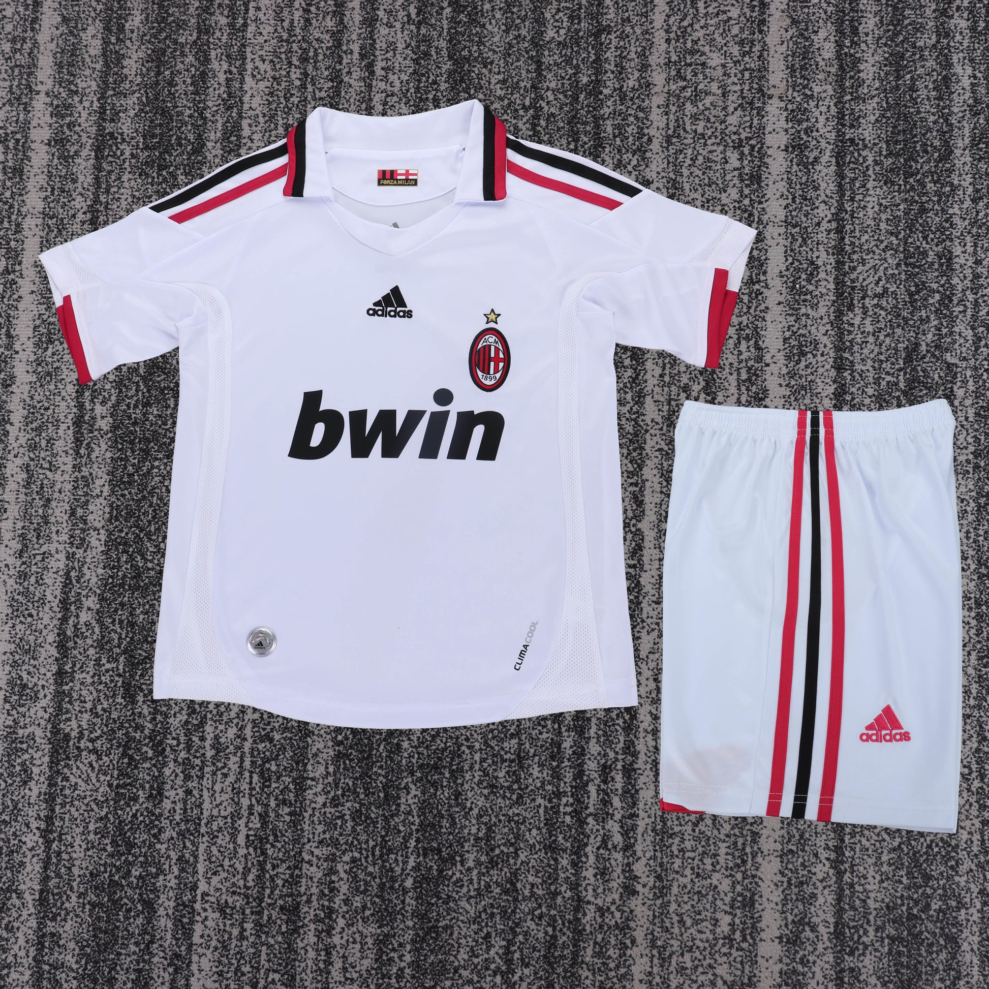 Retro Kids 2009/10 AC Milan away football Jersey&amp;Size16-28