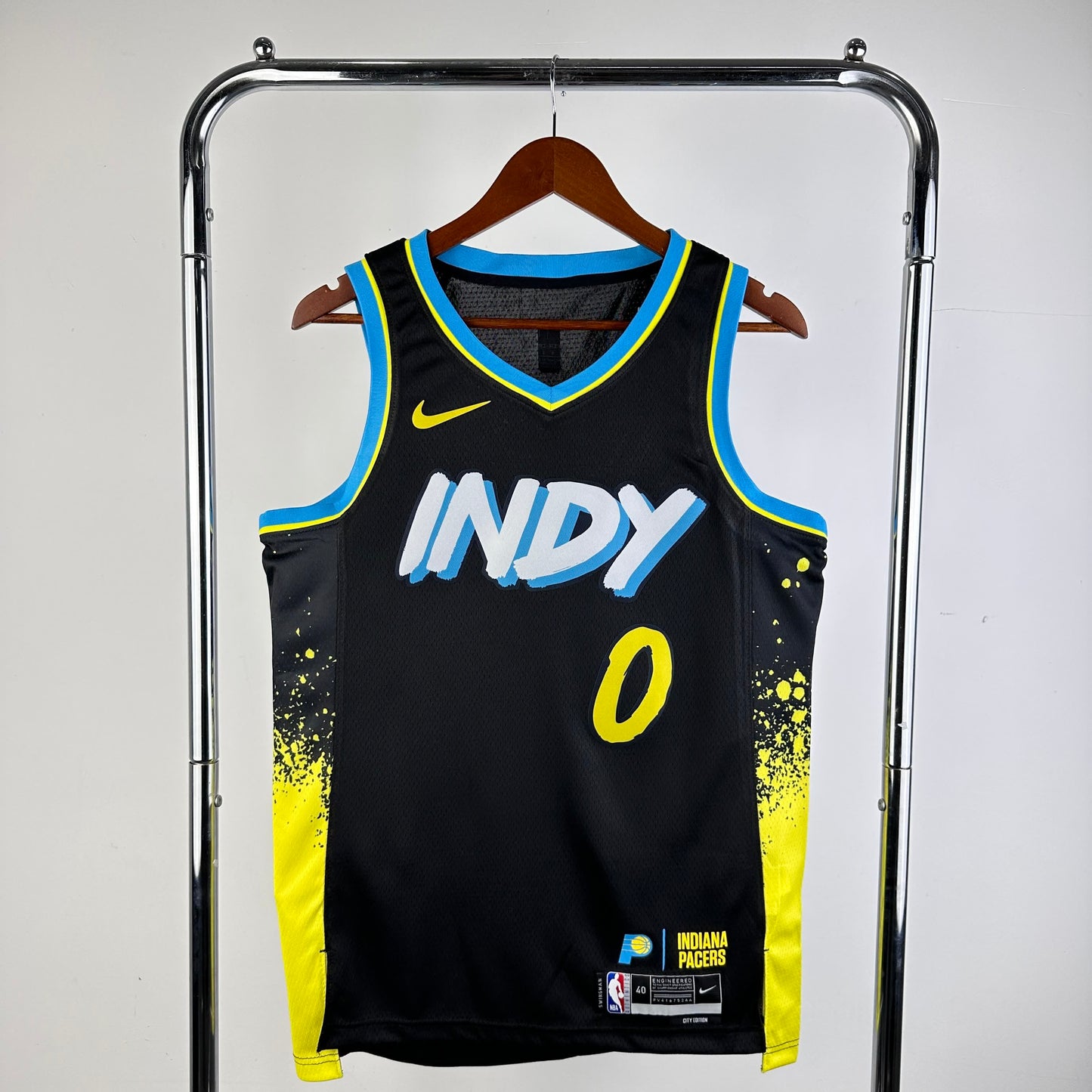 24 Season INDIANA PACERS City Edition 0 # Haliburton