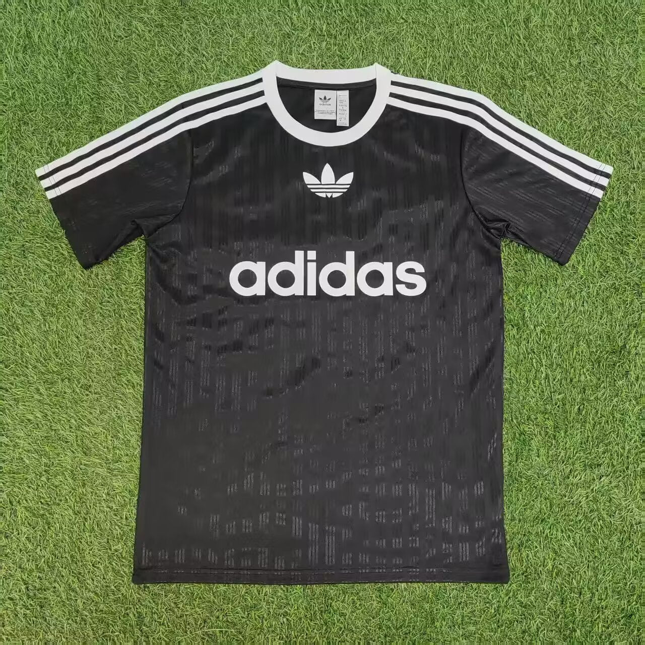 25/26 Adidas casual black jacquard fabric S-XXL