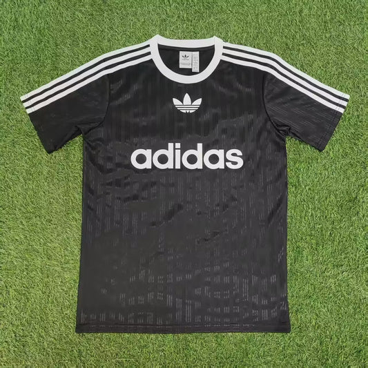 25/26 Adidas casual black jacquard fabric S-XXL
