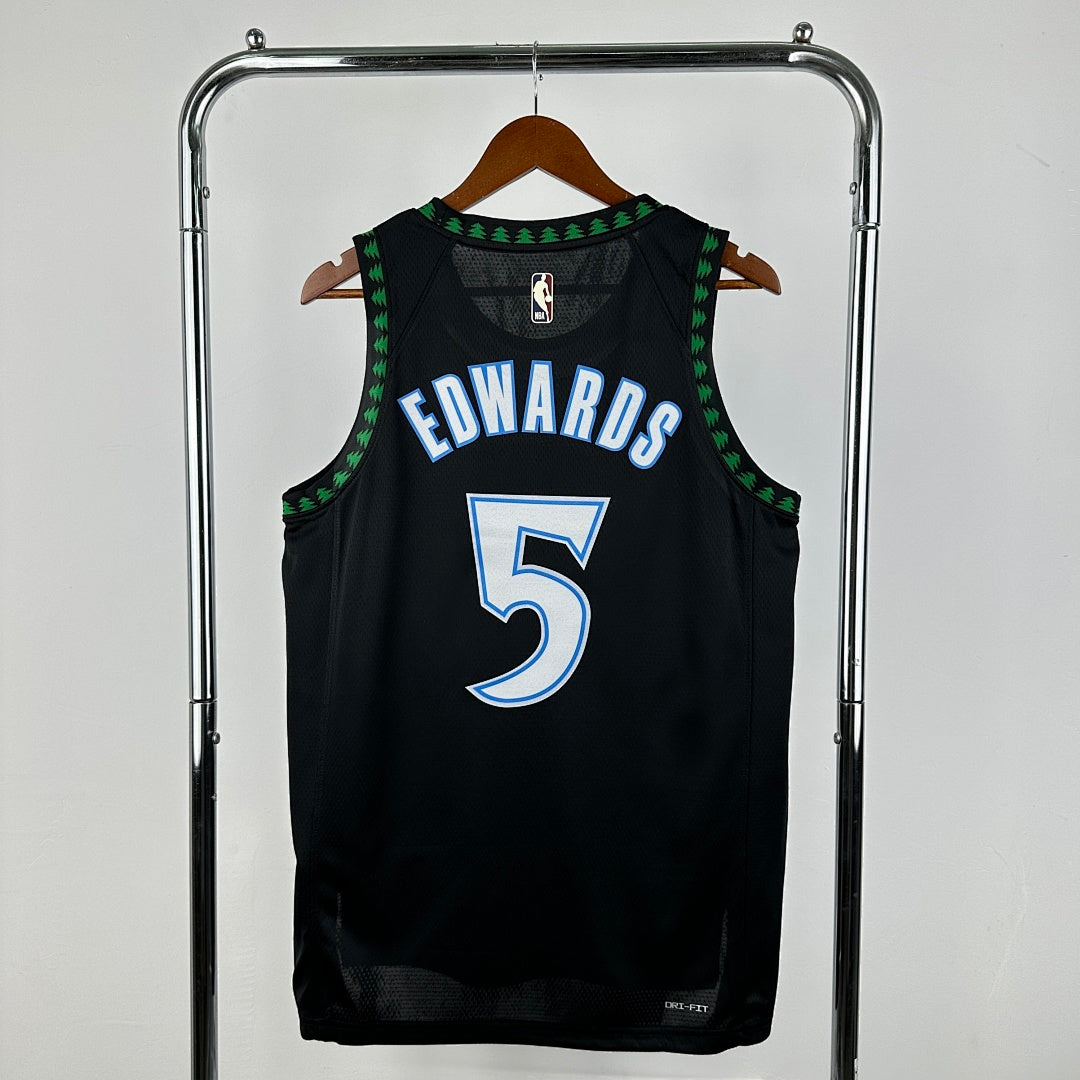 th Timberwolves Retro 5 # Edwards S-XXL8