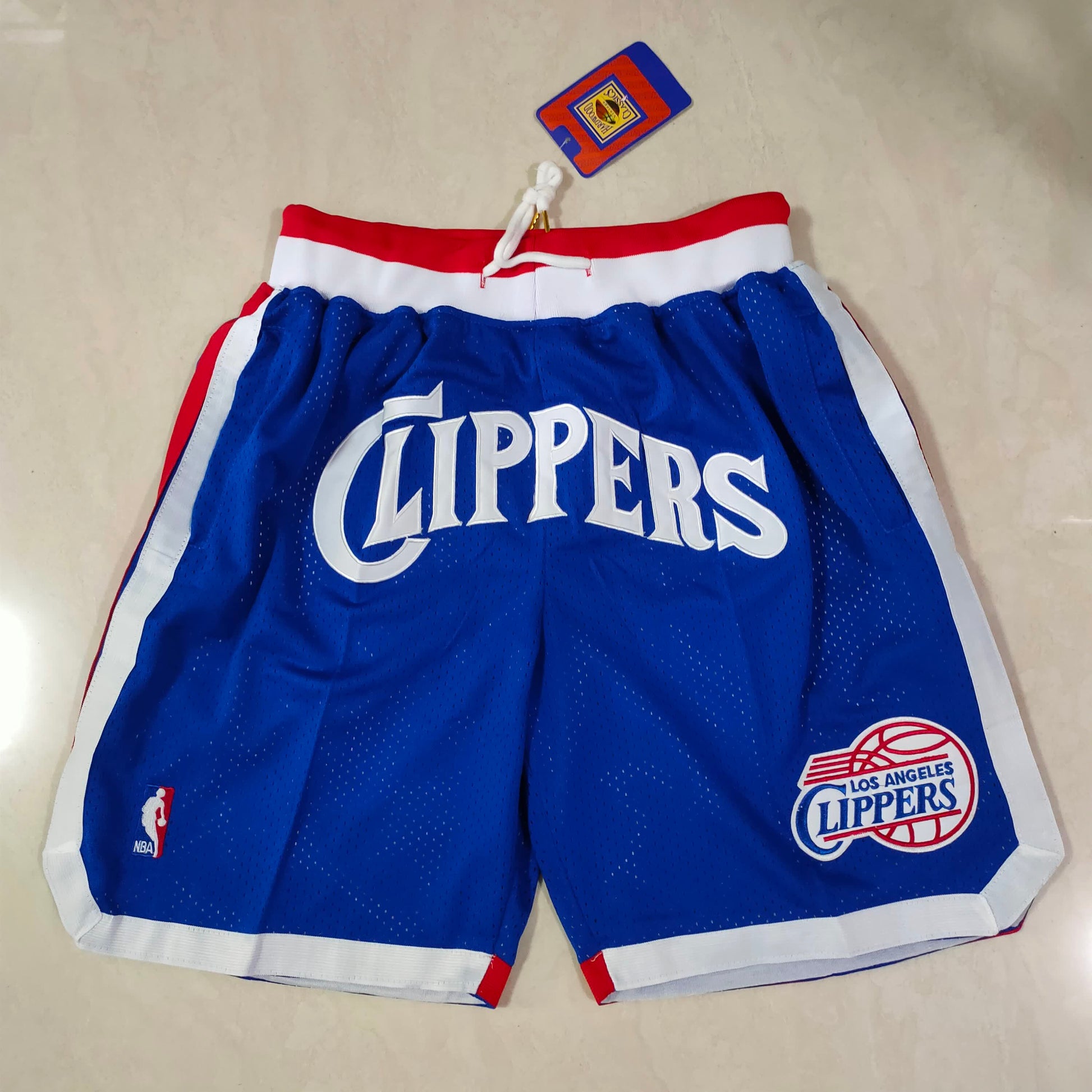 Clippers Blue Pocket Shorts