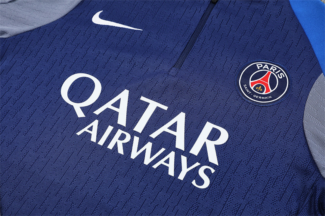 /26 PSG Royal Blue Half Pull Training Suit (Adults&amp;Kids)7