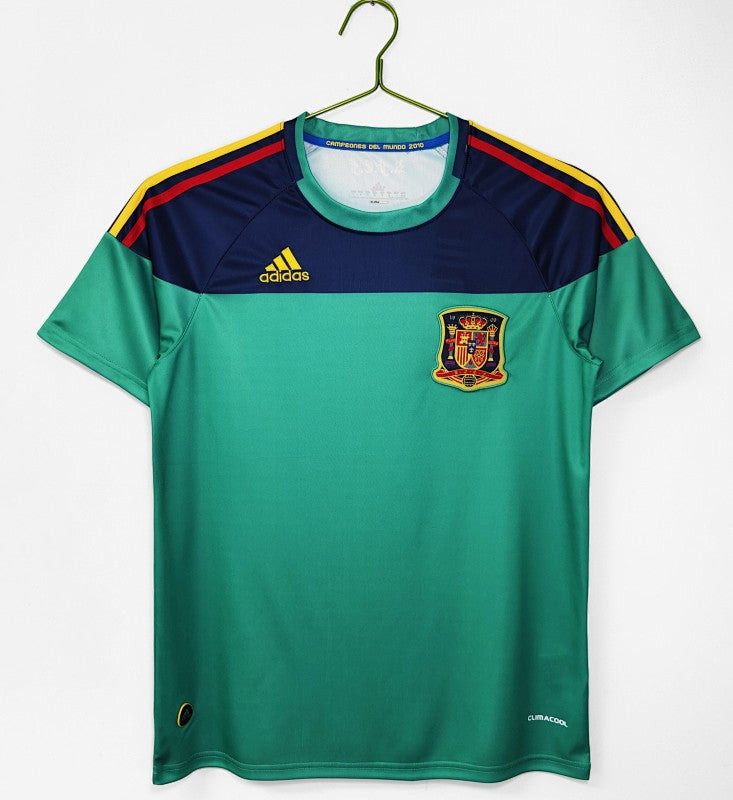 Retro 2010 Spain Goalkeeper Green S-XXL7