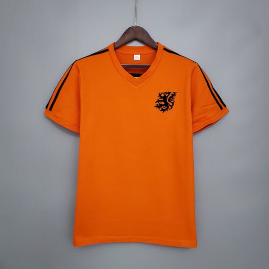 Retro Netherlands 1974 Training Suit Orange S-XXL