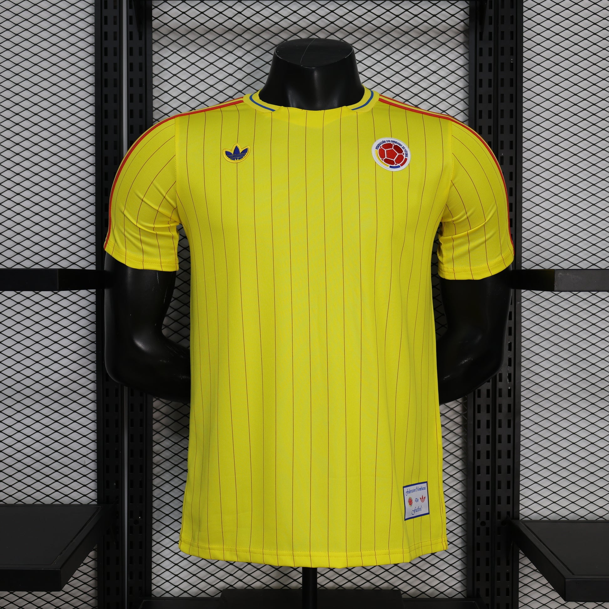 2026/27 Colombia yellow retro casual player version football jersey S-XXL