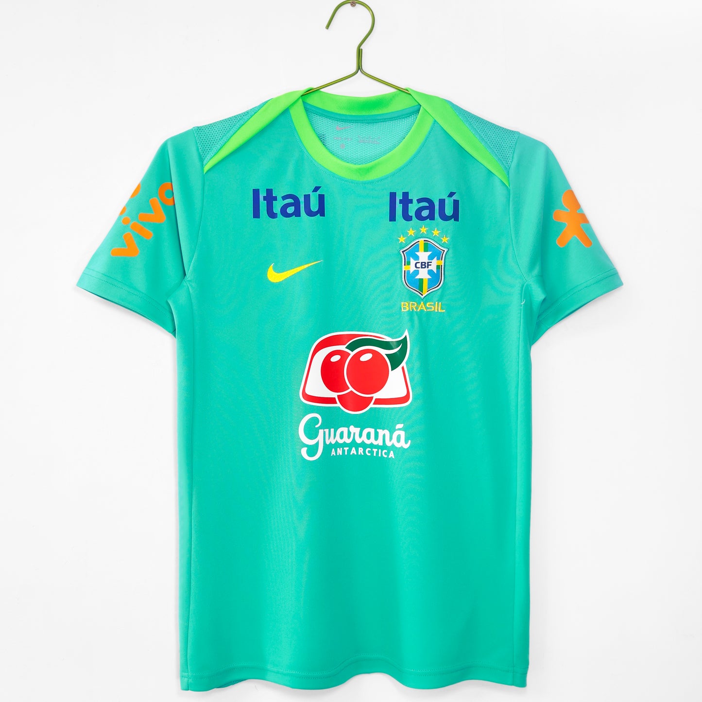 2024 Brazil Lake Green Training Suit Retro Football jersey S-XXL