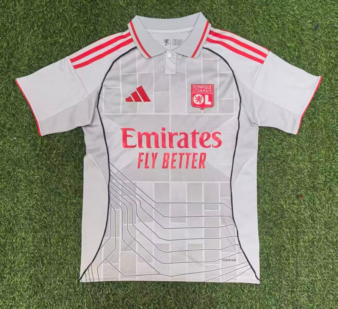 25/26 Olympique Lyonnais 2nd away S-XXL
