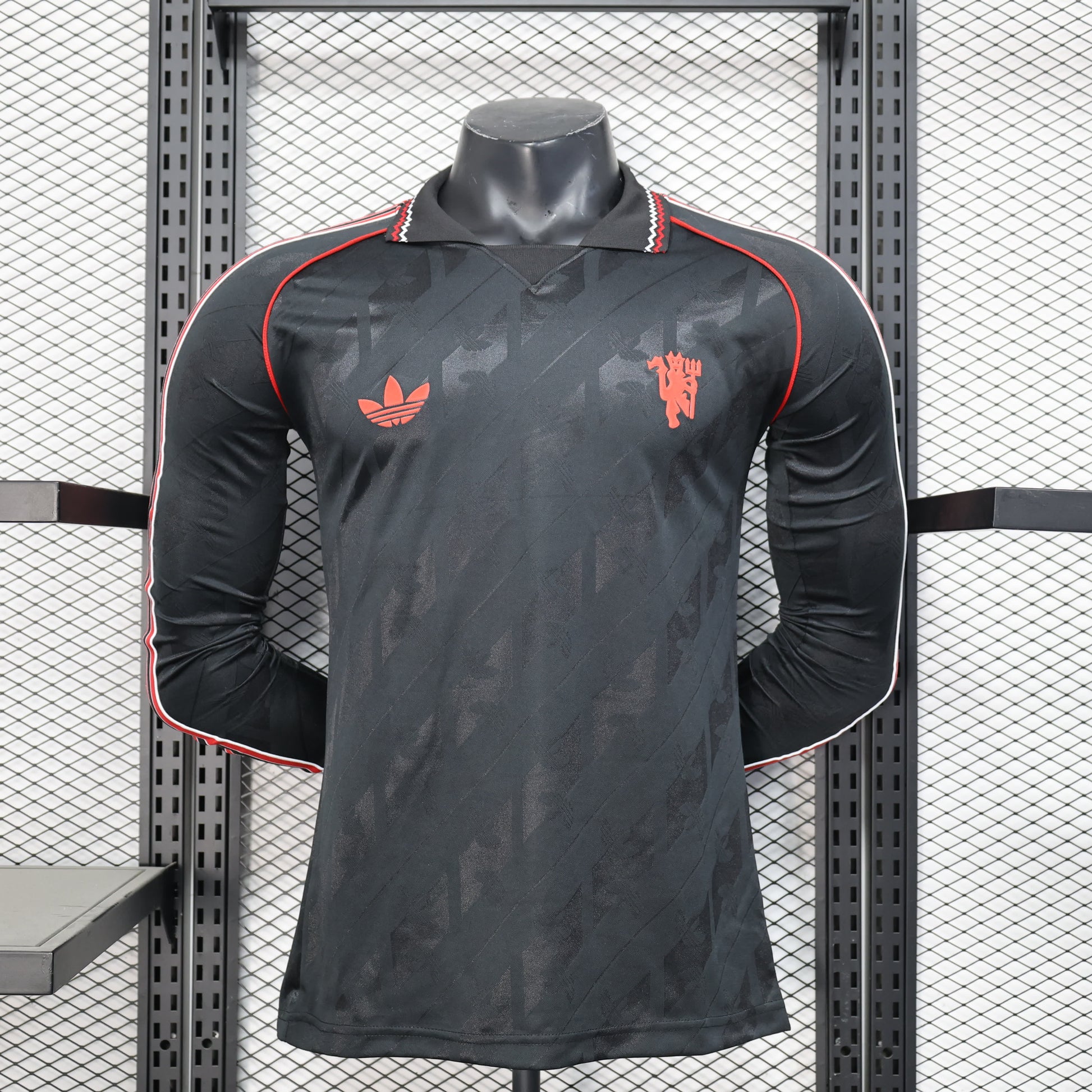 25/26 Long Sleeve Manchester United Retro Edition Player Edition S-XXL