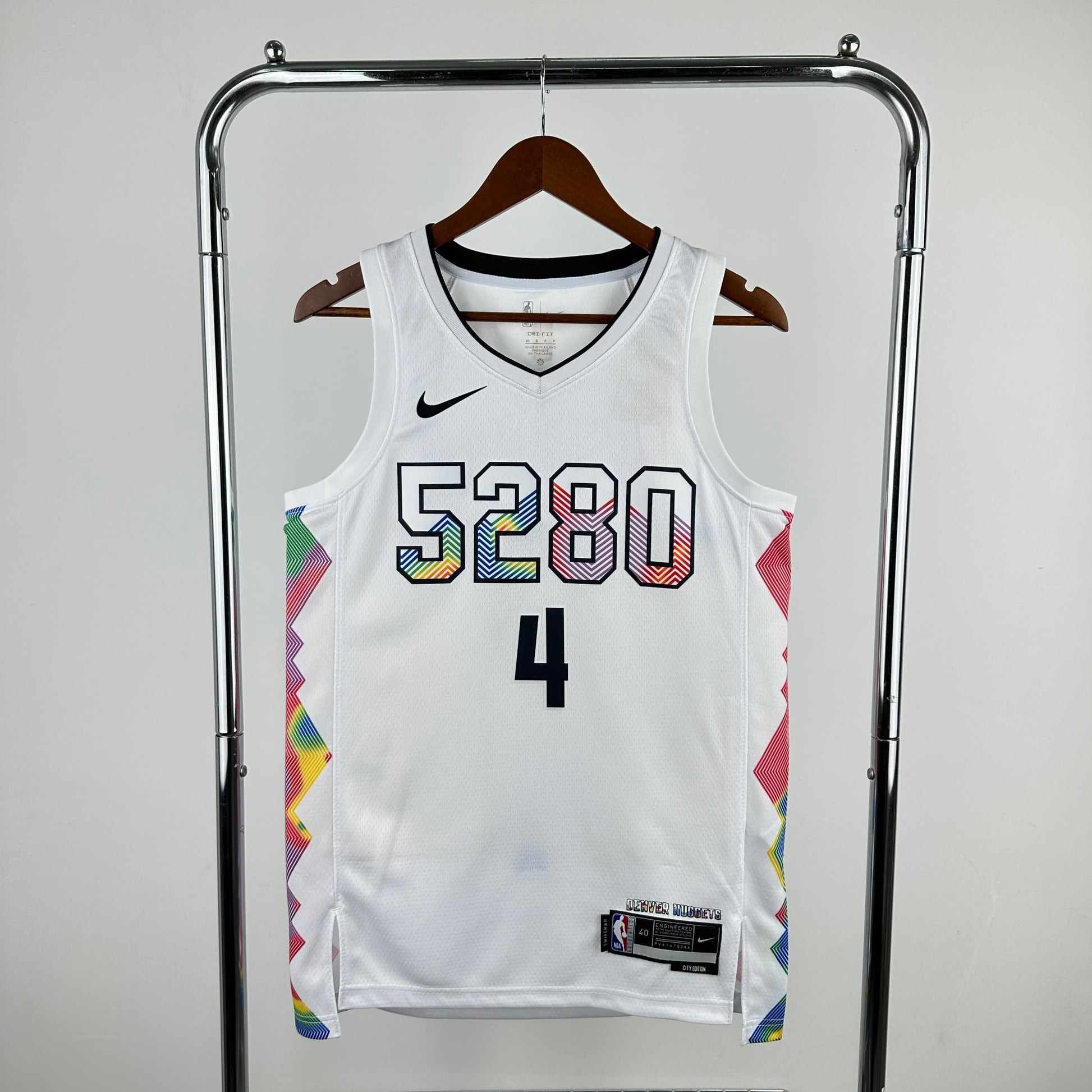 25th season Nuggets City Edition 4#Westbrook S-XXL
