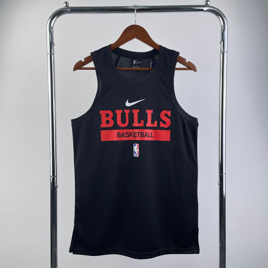 23 season Bulls Black Training Vest (player version)