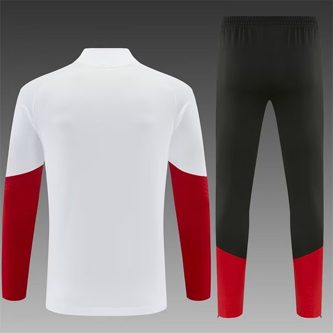 /27 Germany White Half Pull Training Suit Yupoo Soccer Jerseys (Adults&amp;Kids)7
