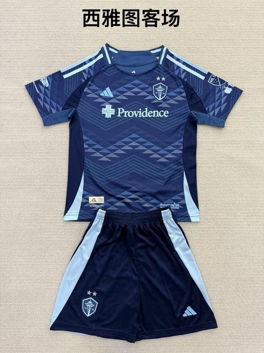 25/26 Seattle Sounders away [ Adults # Kids]
