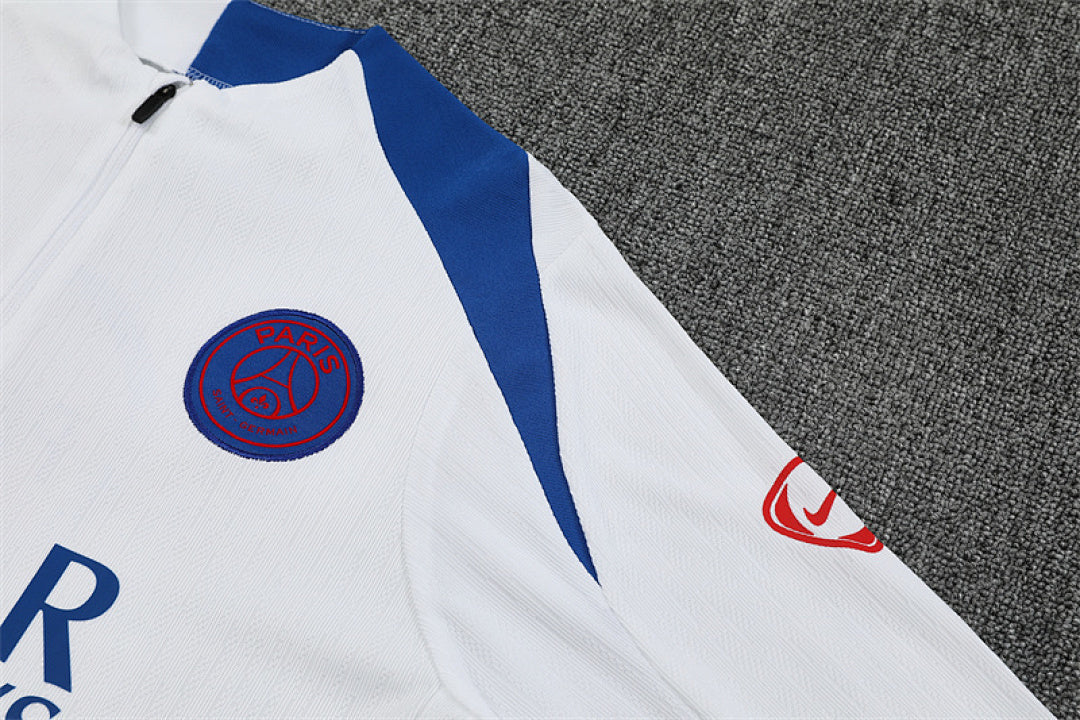 /26 PSG White Half Pull Training Suit (Adults&amp;Kids)7