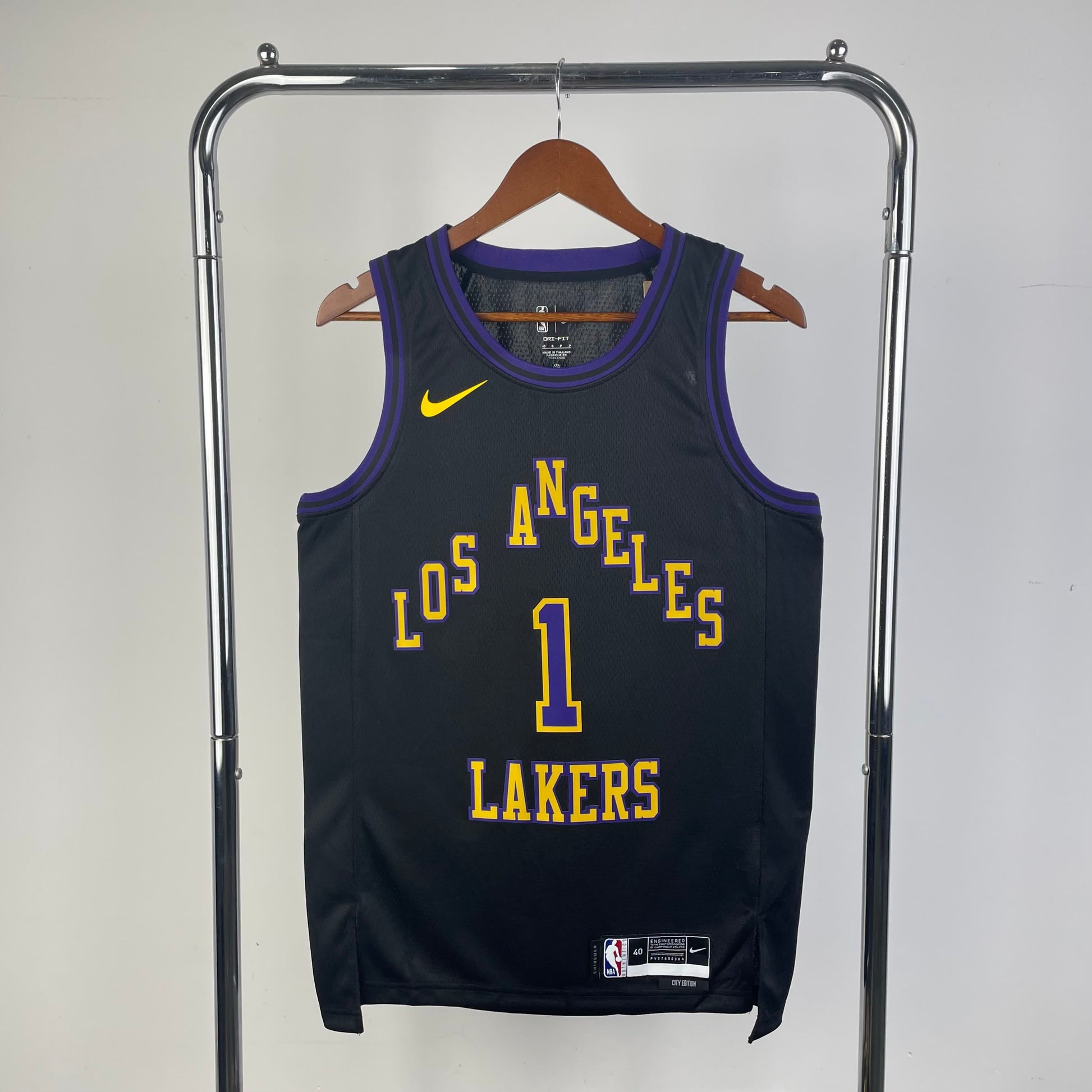 24 Season Lakers City Edition No.1 Russell