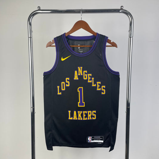 24 Season Lakers City Edition No.1 Russell