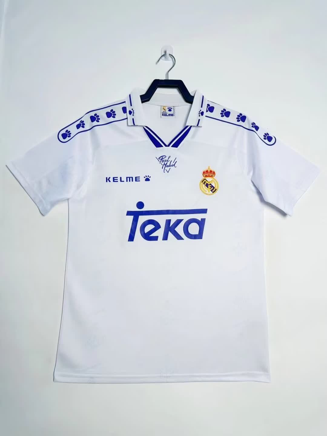 Retro 1994/96 Real Madrid home S-XXL