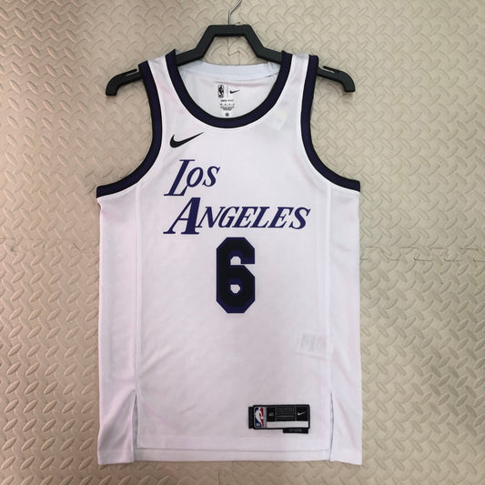 23 Season Lakers City Edition No. 6 James