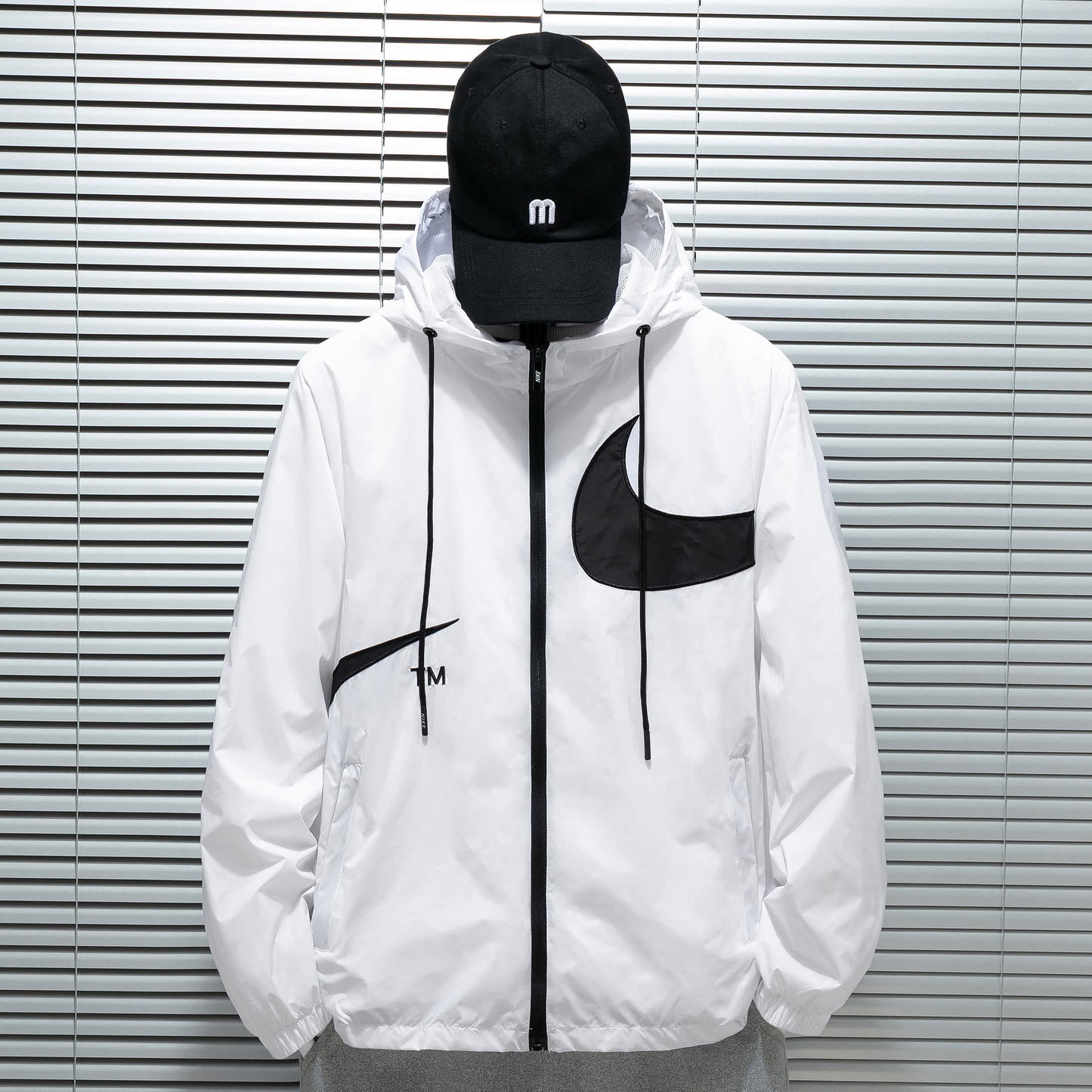 Subsize L-4XL Team Emblemless Casual Windbreaker