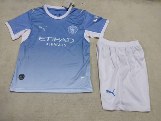 2026/27 Kids Manchester City Home Soccer Jersey &amp; Sizes 16-30