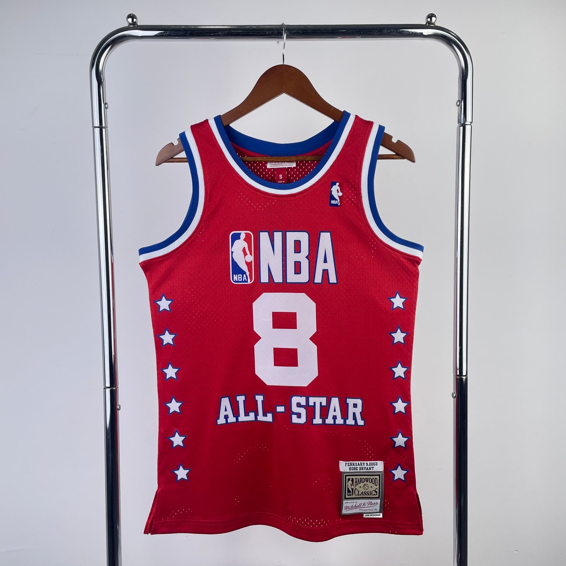 Vintage NBA jersey: 2003 All Star Red 8 # Kobe