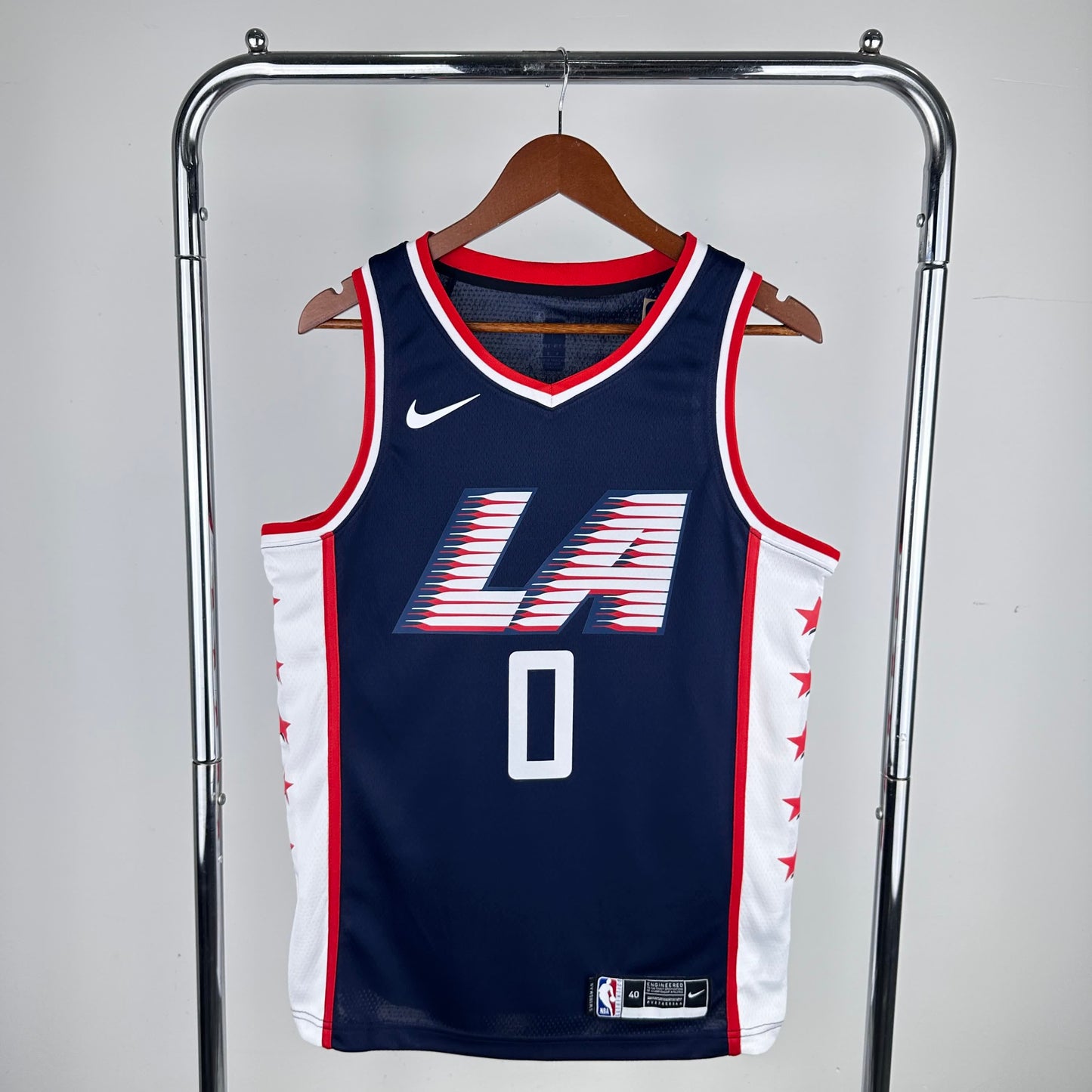 20 Season Clippers City Edition 0 # Westbrook