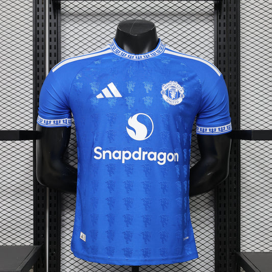 2026/27 Manchester United Retro Blue Player Version Football jersey S-XXL