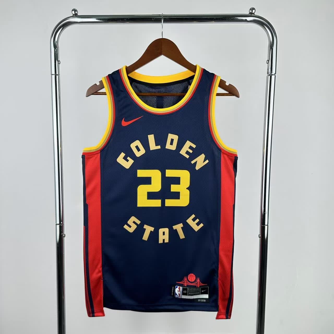25th season Warriors City Edition 30 #Green S-XXL
