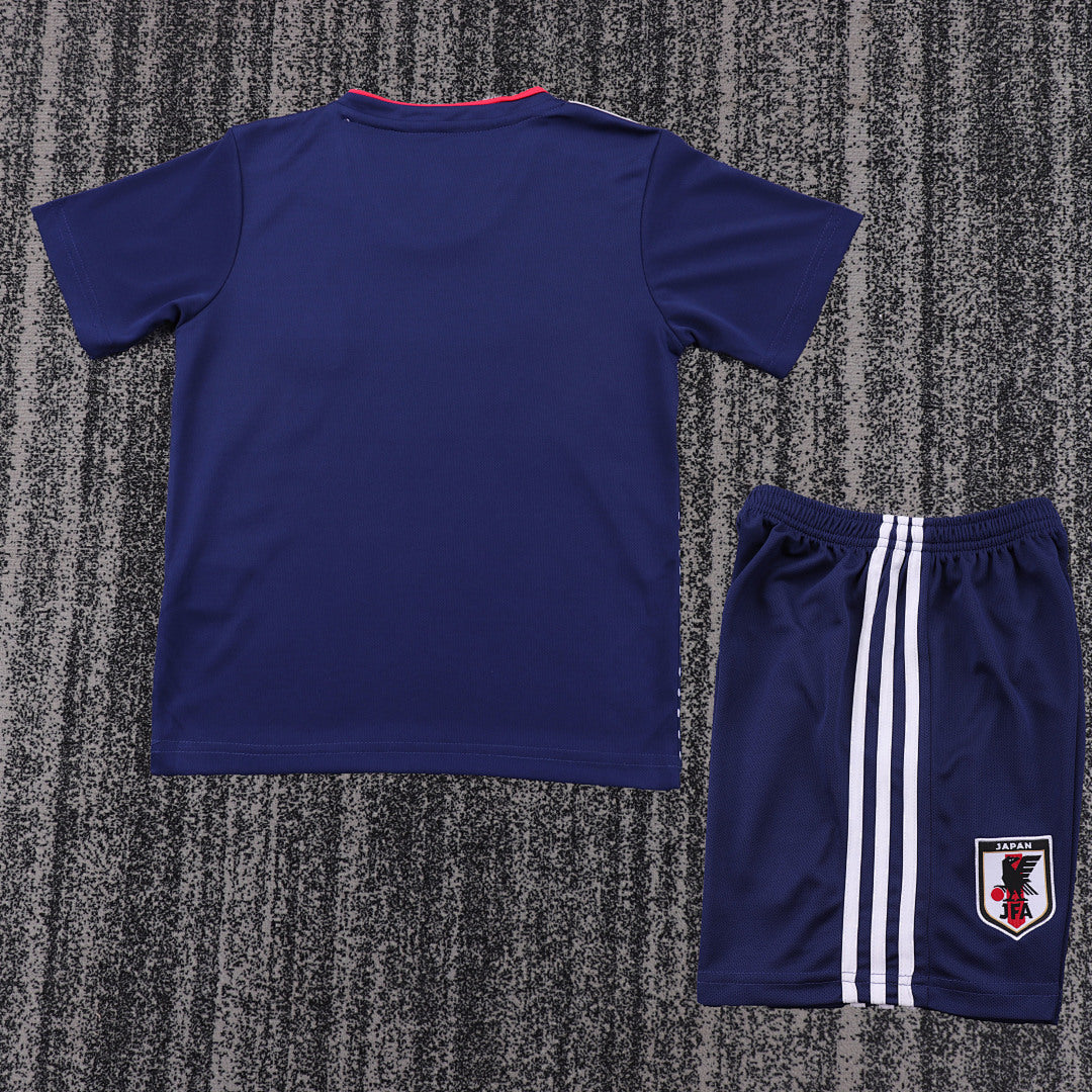 Retro Kids 2018 Japan Home Football Shirt&amp;Size16-286
