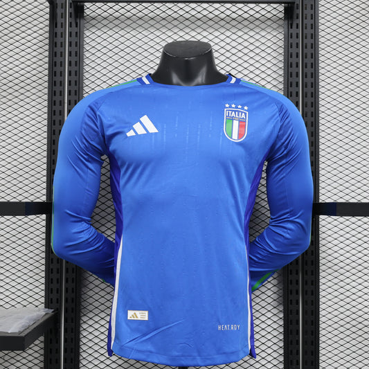 24/25 long sleeved Italy home player version S-XXL