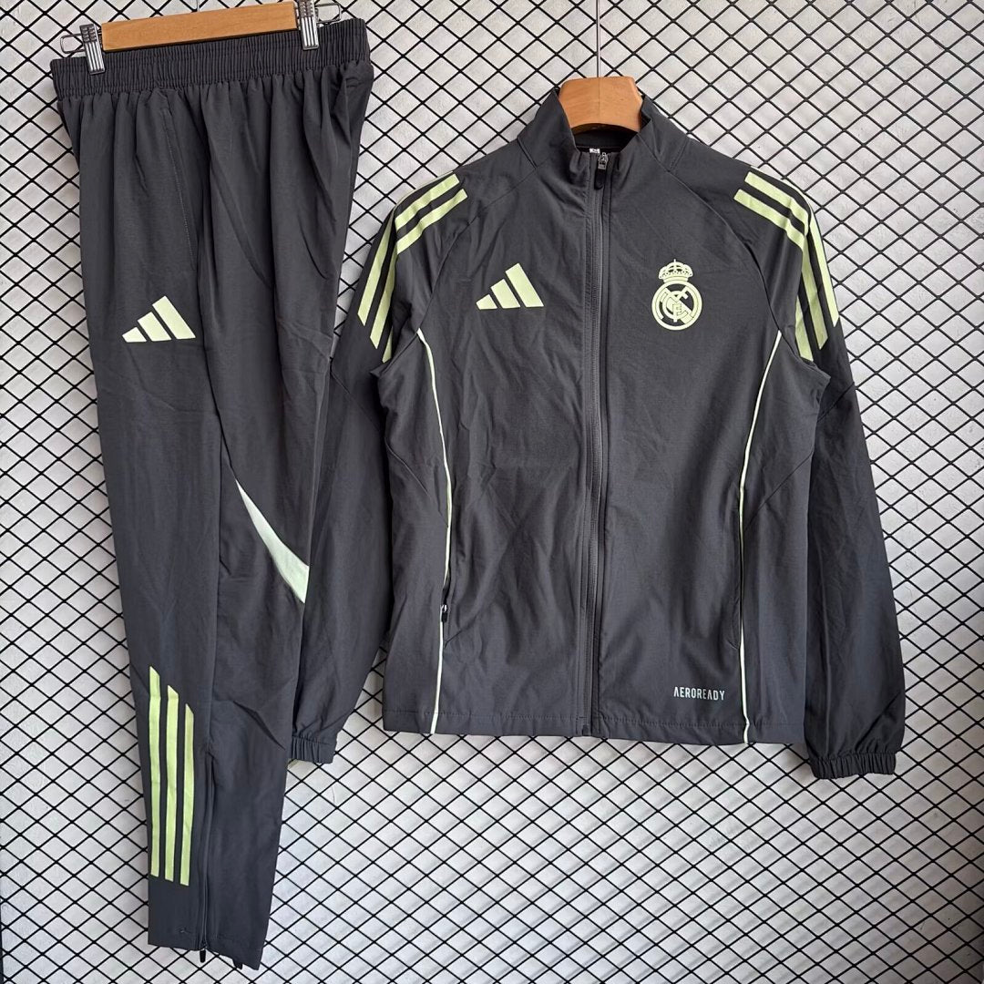 /26 Real Madrid Grey Windbreaker Set S-XXL2