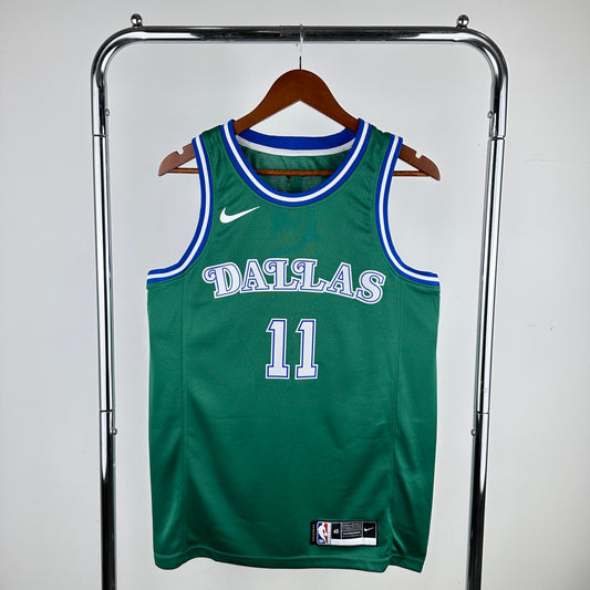 Dallas Mavericks Retro Green No. 11 # IRVING
