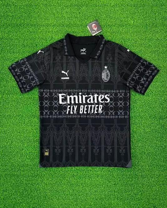 24/25 AC 4th away joint edition black S-4XL