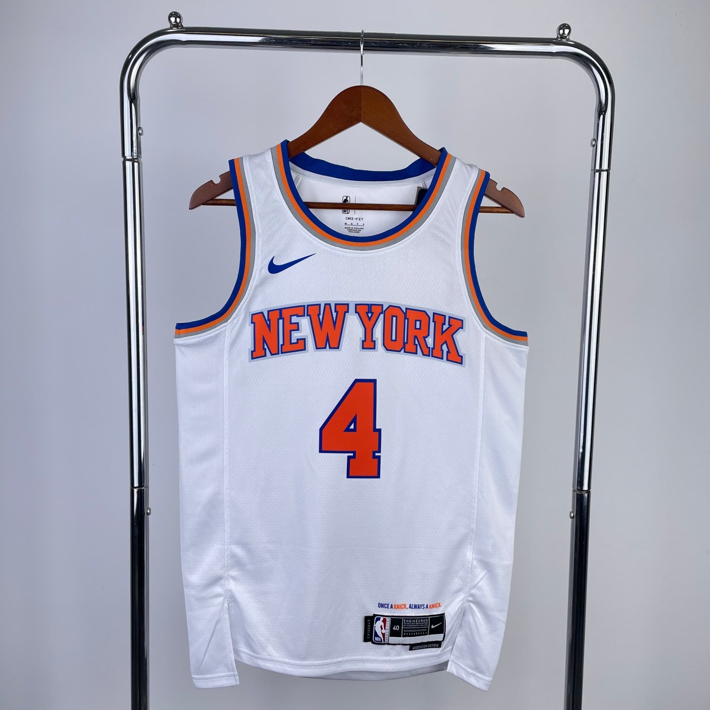 23 Season Knicks White 4 # Ross