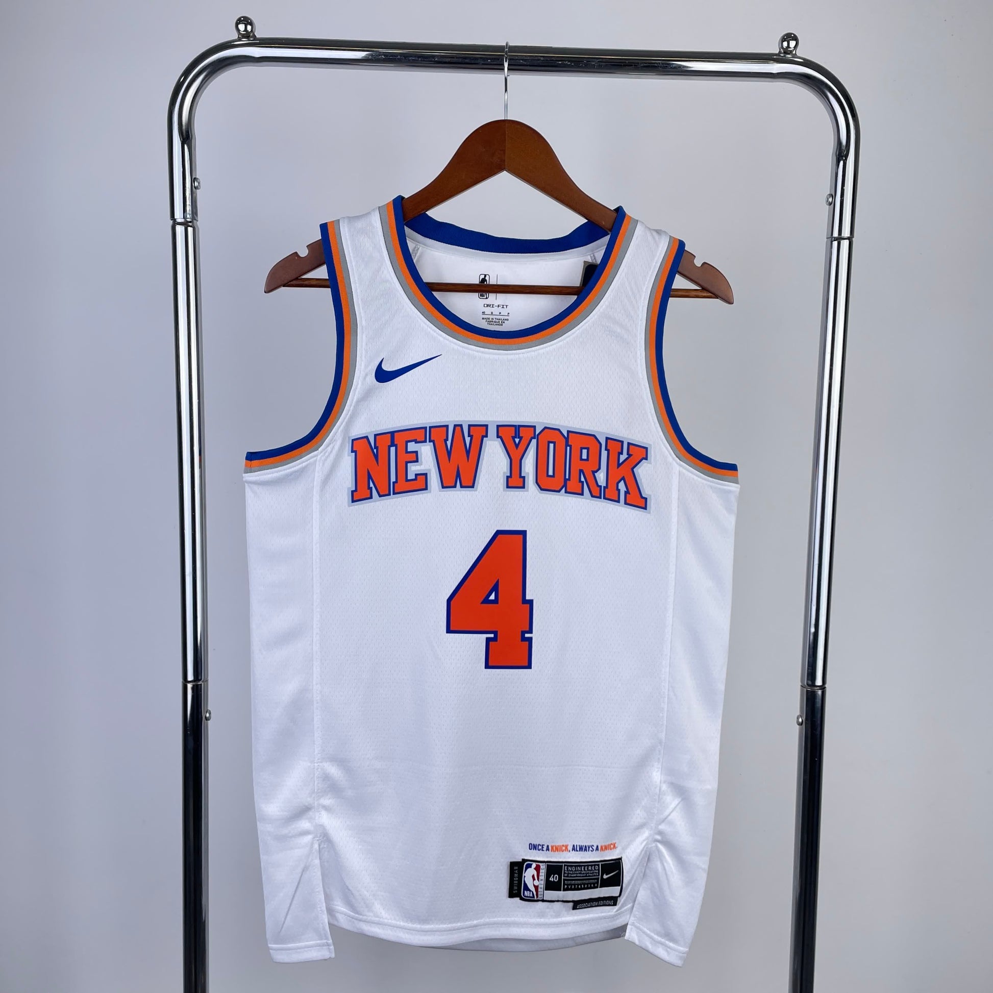 23 Season Knicks White 4 # Ross