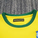 Retro Kids 1970 Brazil home yellow football shirt&amp;Size16-286