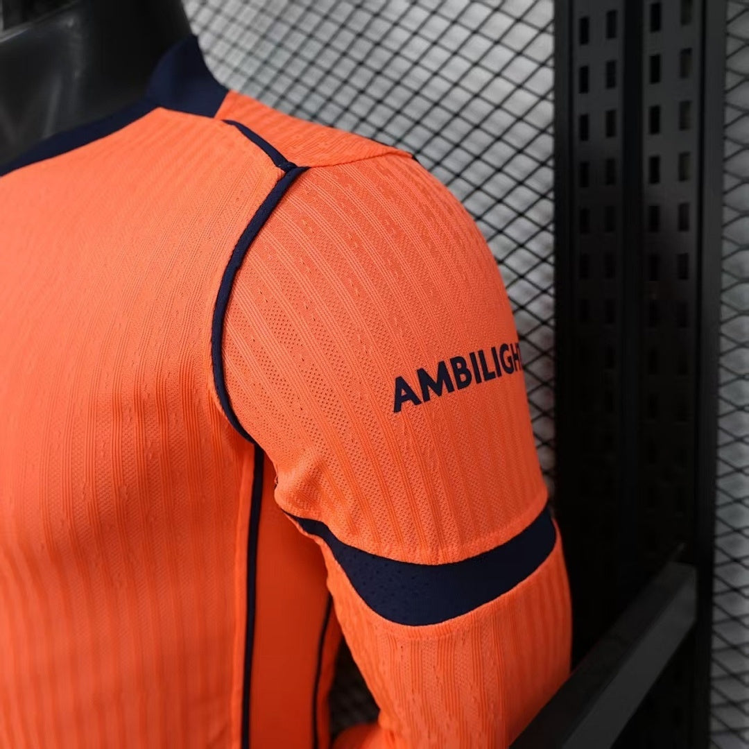 /26 Barcelona Second away Long sleeved Player Edition S-XXL5